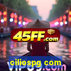 ciliospg com